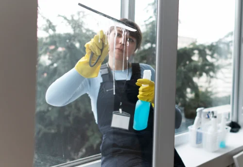 Nettoyage de vitres intérieures et extérieures à Baracé